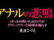 [BDA-195] アナルの悲鳴！ぽっかり開いた尻の穴がグワーグワーと嗚咽を漏らす 美波こづえ - 1of5